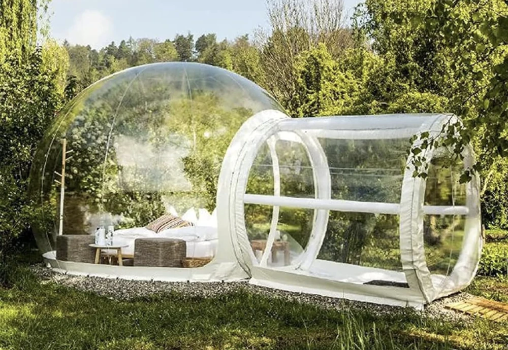 large bubble tent