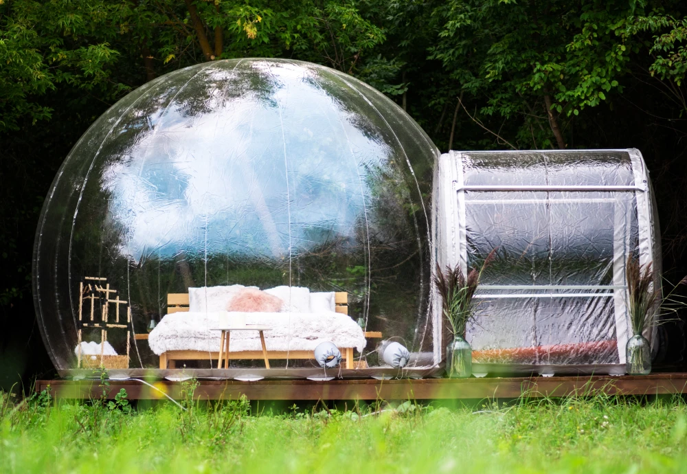 can you live in a bubble tent