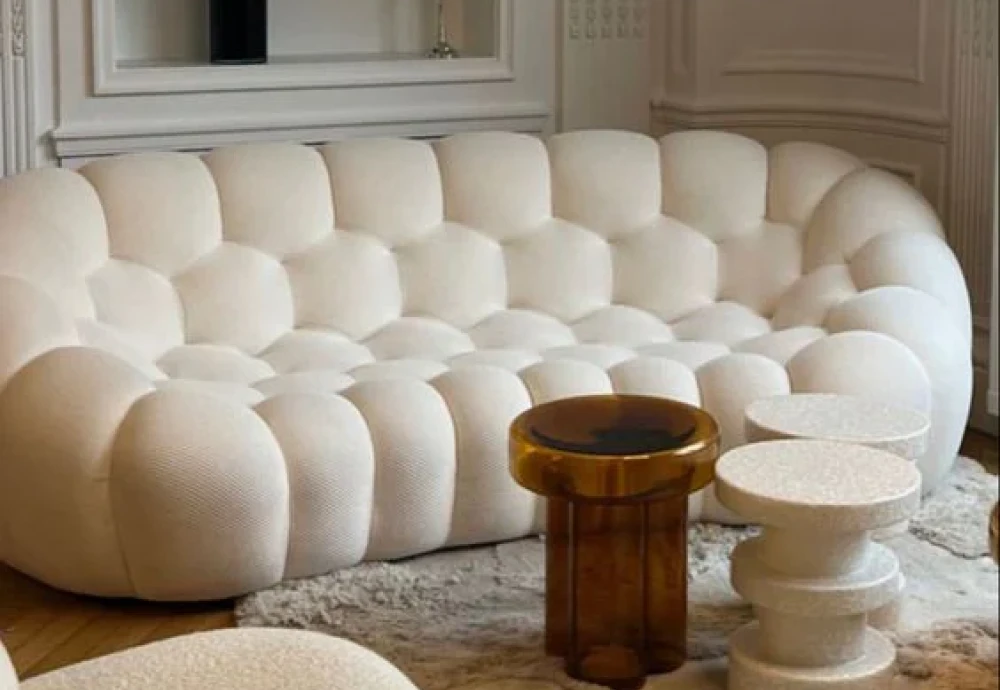 bubble looking couch